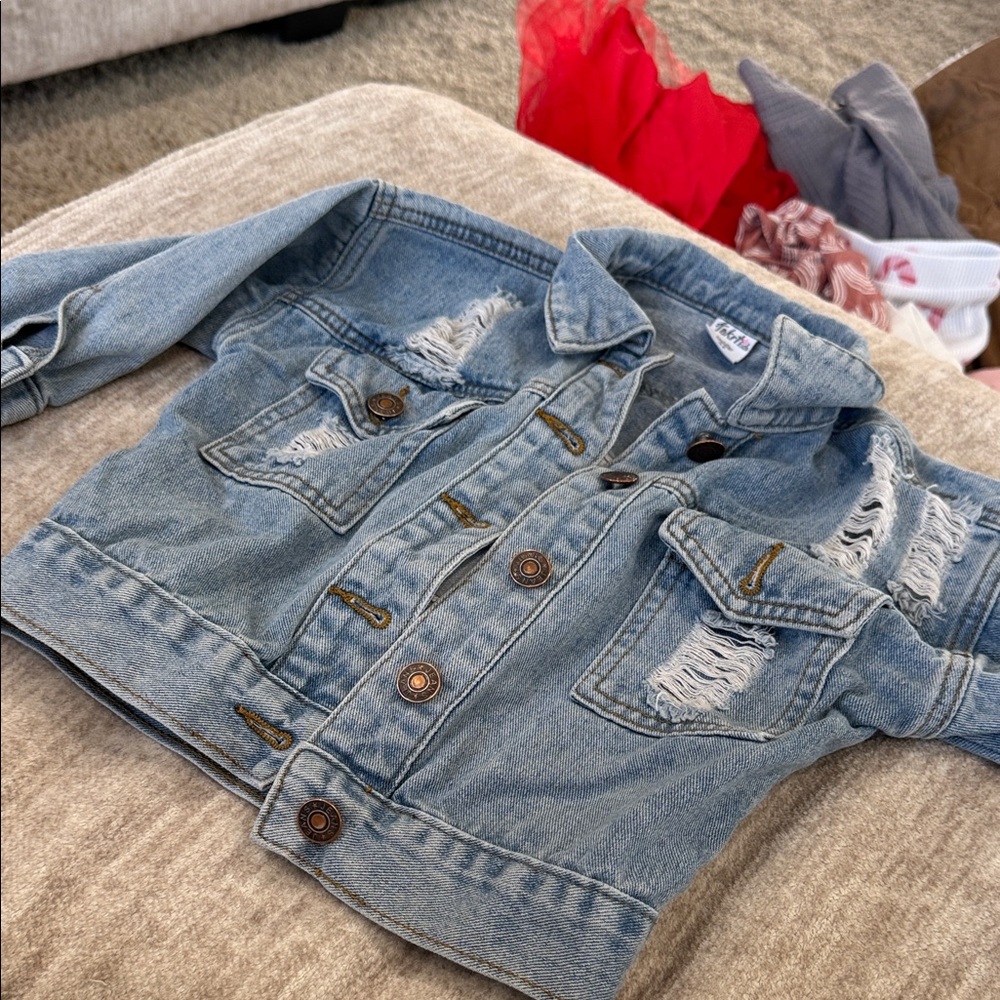 Stylish Kids Blue Denim Jacket